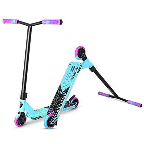 VOKUL K1 Pro Scooter - Trick Scooter for Kids 8 years and UP, Teens & Adults - Purple/Blue