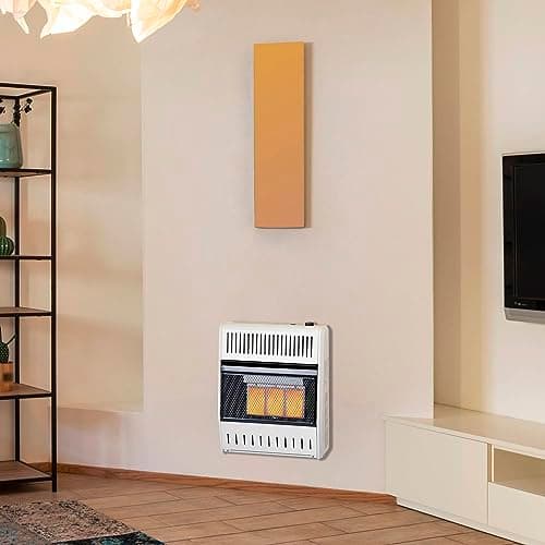 ProCom Heating Natural Gas Ventless Infrared Plaque Heater With Base Feet - 18,000 BTU, Manual Control - Model# MN180HPA-B 7