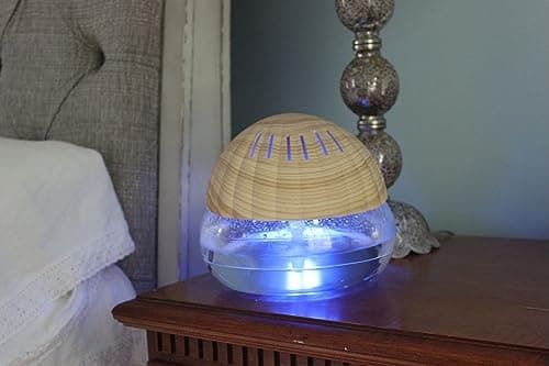 EcoGecko Sea Breeze Water Air Revitalizer, Air Washer, Air Freshener, Room Aromatizer, Aroma and Essential Oil Diffuser with 30ML Sea Breeze Oil for Home, Office, Air Purifier with Night Light 6