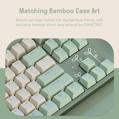 DROP Expression Series Shinai TKL Mechanical Keyboard - Holy Panda X Tactile Switches - PBT Double-Shot Keycaps - LED Backlight - Green 7