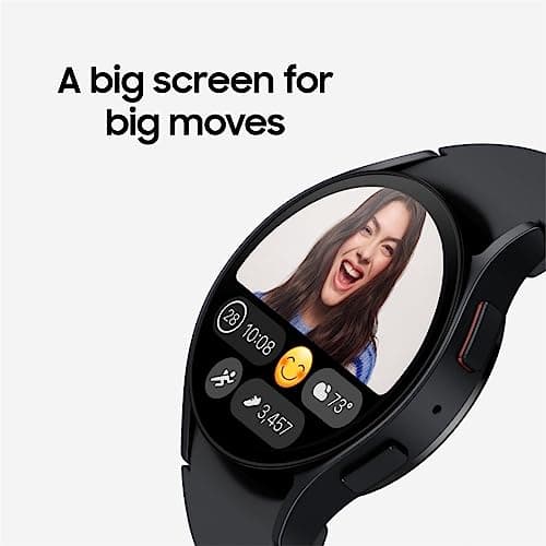 SAMSUNG Galaxy Watch 6 40mm Bluetooth Smartwatch, Fitness Tracker, Personalized HR Zones, Advanced Sleep Coaching, Heart Monitor, BIA Sensor, Health Wellness Insights, Big Screen, US Version, Graphite 5