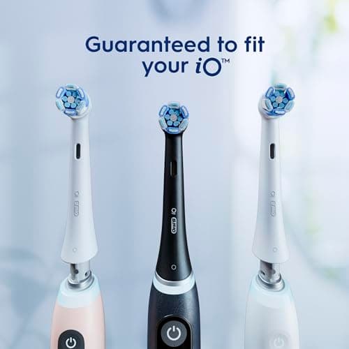 Oral-B iO Series Ultimate Clean Electric Toothbrush Replacement Brush Heads for an Oral-B Electric Toothbrush, 2 Count, Black 8
