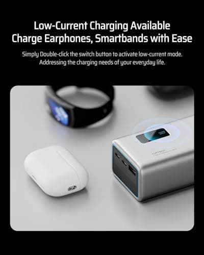 CUKTECH 15 Power Bank 20000mAh, 100W USB C Portable Laptop Charger, 3-Port PD 3.0 Fast Charging Battery Pack, Compatible with iPhone 16/15/14/13, Samsung, MacBook, Dell, Steam Deck and More 8