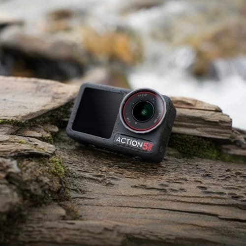 DJI Osmo Action 5 Pro Standard Combo, Waterproof Action Camera with 1/1.3" Sensor, 4K/120fps Video, Subject Tracking, Stabilization, Dual OLED Touchscreens, Ideal for Sports, Vlog 7