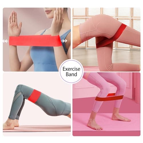 5 in1 Foam Roller Set, Trigger Point Foam Roller, Massage Roller Stick, Massage Ball, Resistance Band for Deep Muscle Massage Pilates Yoga,Fitness Exercise for Whole Body (Black) 6