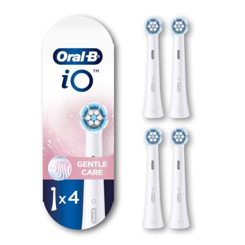 Oral-B iO Series Gentle Care Electric Toothbrush Replacement Brush Heads for an Oral-B Electric Toothbrush, 4 Count, White 11