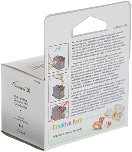 Canon Pixma MG3620 Wireless All-in-One Color Inkjet Printer with Mobile & Tablet Printing, Black - Canon CL-241 Color Ink & PG-240 Black 5