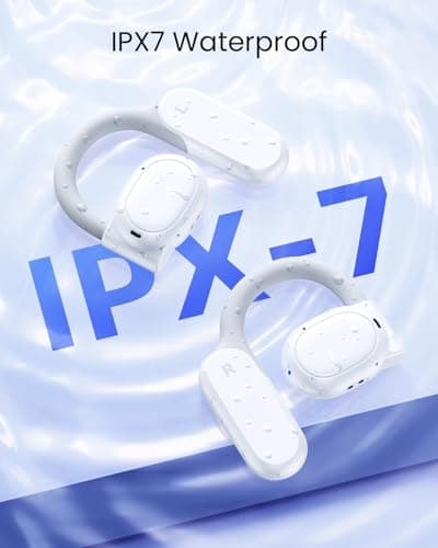 AI Translation Earbuds Real Time for Work Travel Study Entertainment Everyday Life White 7
