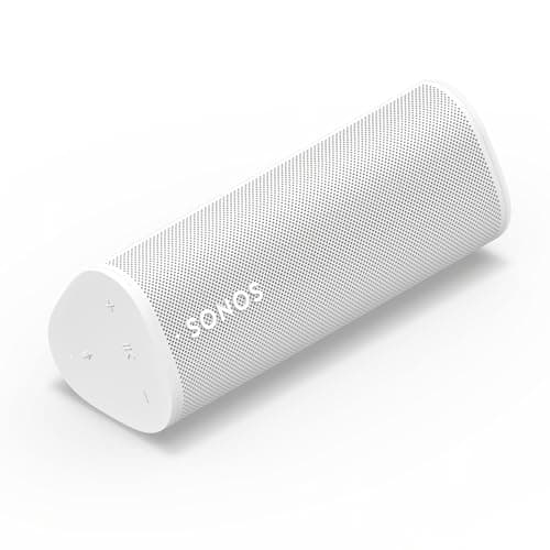 Sonos Roam 2 - White - Portable Waterproof Bluetooth Speaker 5