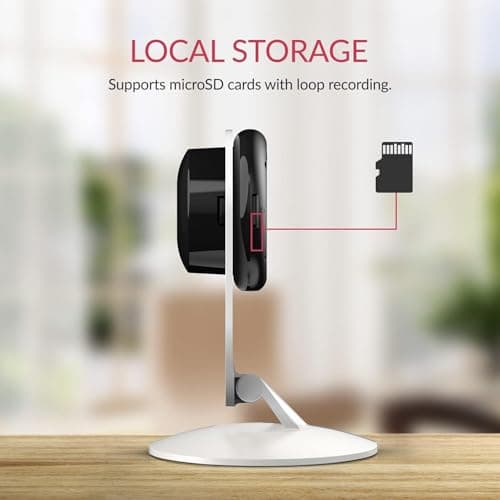 Pro 2K 4PC Home Security Camera, 2.4Ghz Indoor Camera with Person, Vehicle, Animal Detection, Phone App for Baby, Pet, Dog Monitoring, Compatible with Alexa and Google Assistant 7