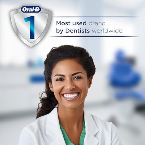 Oral-B iO Deep Clean Rechargeable Electric Toothbrush, White, iO Series 3 Limited, 2 Brush Heads, Travel Case, Pressure Sensor, 3 Cleaning Settings, 2-Minute Timer 11