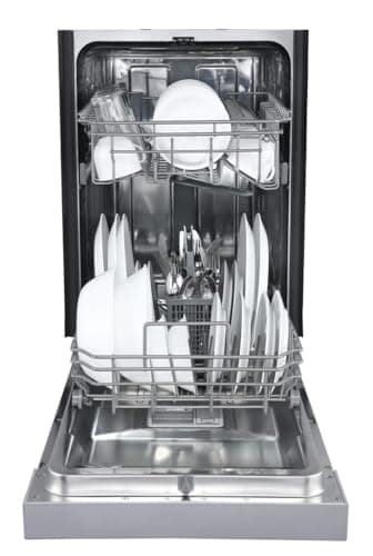 EdgeStar BIDW1802SS 18 Inch Wide 8 Place Setting Built-In Dishwasher 7