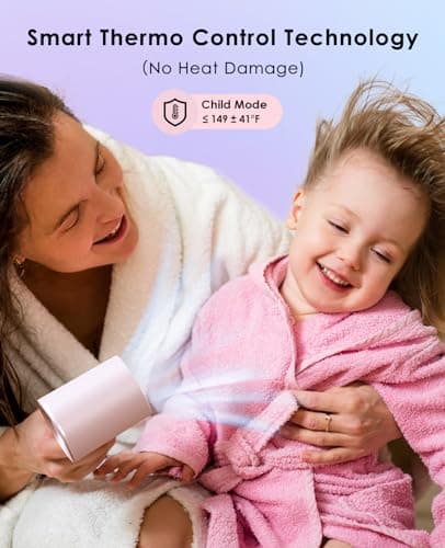 OSOU Hair Dryer, Negative Ionic Hair Dryers, High-Speed Blow Dryer with 110, 000 RPM Brushless Motor, Fast Drying Lightweight Travel Hairdryer, Low Noise Home Hair Dryer with Smooth Nozzle 5