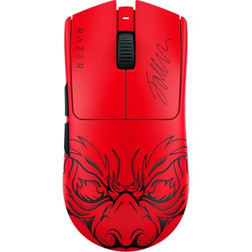 Razer Viper V3 Pro Wireless Esports Gaming Mouse: Symmetrical - 54g Lightweight - 8K Polling - 35K DPI Optical Sensor - Gen3 Optical Switches - 8 Programmable Controls - 95 Hr Battery - Faker Edition