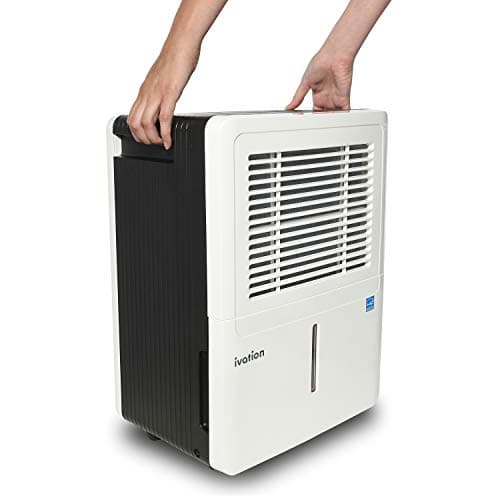 Ivation 3,000 Sq Ft Energy Star Dehumidifier - Large-Capacity - Includes Programmable Humidistat, Hose Connector, Auto Shutoff/Restart, Casters & Washable Air Filter, White 9