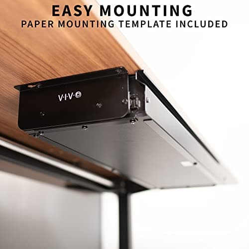 VIVO Large 33 inch Under Desk Slide Out Storage Drawer Organizer, Black, DESK-DR33-B 7