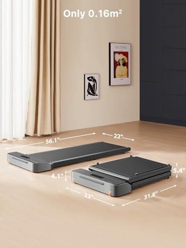 WALKINGPAD Z1 Foldable Walking Pad Treadmill for Home Office, Under Desk Treadmill with Adaptive Speed Control, Compact Design for Small Spaces, No Assembly Needed 6