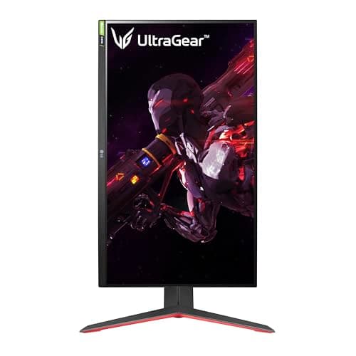 LG 27GP850-B Ultragear Gaming Monitor 27-Inch QHD (2560 x 1440) Nano IPS Display 1ms Response Time 165Hz Refresh Rate NVIDIA G-SYNC Compatible AMD FreeSync Premium Tilt/Height/Pivot Adjustable Stand 10