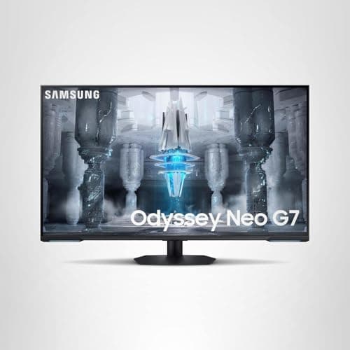 SAMSUNG 43" Odyssey Neo G7 Series 4K UHD Smart Gaming Monitor, 144Hz, 1ms, VESA Display HDR600, Quantum Matrix Technology, AMD FreeSync Premium Pro, LS43CG702NNXZA, Black 22