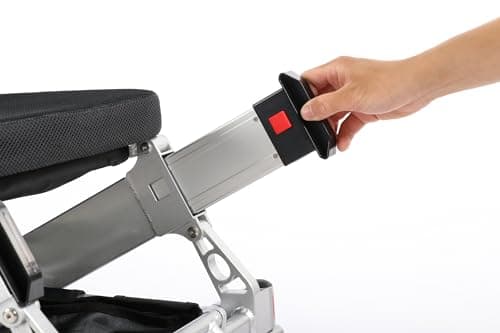 Porto Mobility Ranger Maestro Reclining Lightweight High-End Folding Electric Wheelchair, Weatherproof, Dual Batteries, Dual Posi-Traction Motors, All Terrain Power Wheelchair 5