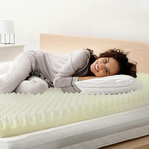 Vaunn Medical Egg Crate Mattress Topper, Fragrance-Free, Dye-Free, Convoluted Foam for Pain Relief on Pressure Sores, Ventilated Therapeutic Support and Recovery, Hospital Bed Twin (79" x 35") 7