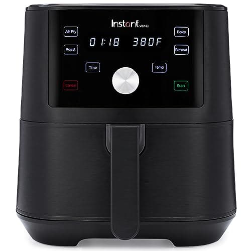 Instant Pot Vortex 4 Quart Air Fryer Oven,4-in-1 Functions,From the Makers of Instant Pot,Customizable Smart Cooking Programs,Nonstick and Dishwasher-Safe Basket,App With Over 100 Recipes