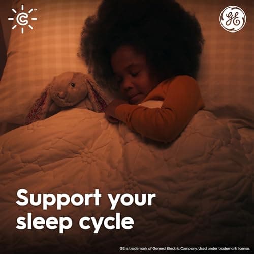 GE CYNC Smart LED Light Bulbs, Full Color and Color Changing, Matter Compatible, Bluetooth and Wi-Fi Enabled, Works with Alexa and Google Home, A19 Bulbs (4 Pack) 6