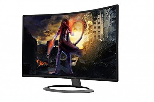Sceptre 27" Curved 75Hz LED Monitor C278W-1920R Full HD 1080P HDMI DisplayPort VGA Speakers, Ultra Thin Metal Black, 1800R immersive curvature, 2018,Metallic Black 11