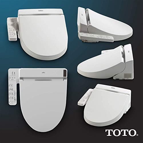 TOTO SW2034#01 C100 Electronic Bidet Toilet Cleansing Water, Heated Seat, Deodorizer, Warm Air Dryer, and PREMIST, Elongated, Cotton White 7