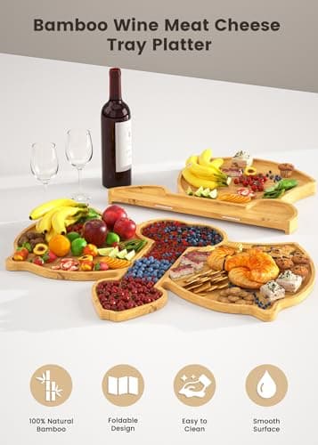 UPDAY Extra Large Charcuterie Board, Funny Cheese Board for Storing Snacks, Wedding & Bridal Shower Gift 6