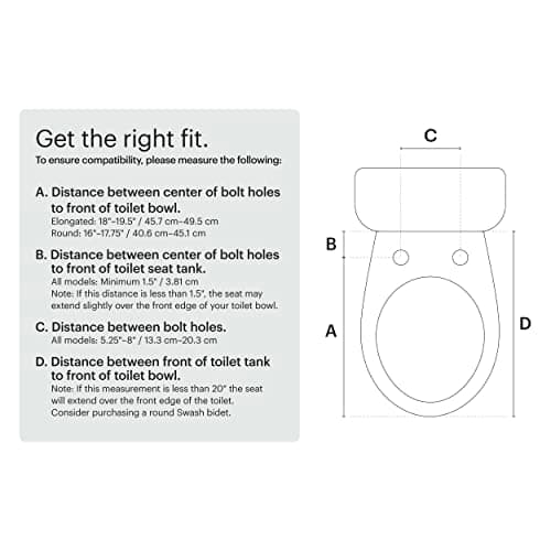 Brondell LE99 Bidet Toilet Seat, Fits Elongated Toilets, Electric Bidet with Remote, Warm Air Dryer, Strong Wash Mode, Stainless-Steel Nozzle, Saved User Settings & Easy Installation 10