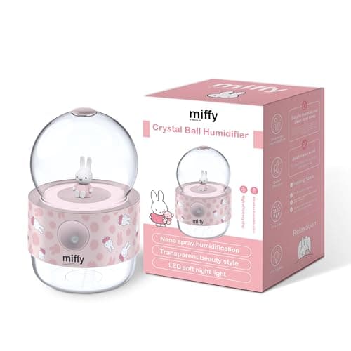 Miffy Crystal Ball Mist Humidifier - Romantic Gift Choice(Pink)