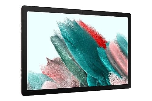 Samsung Galaxy Tab A8 10.5” 64GB Android Tablet, LCD Screen, Kids Content, Smart Switch, Expandable Memory, Long Lasting Battery, Fast Charging, US Version, 2022, Pink Gold