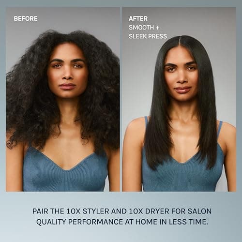 Bio Ionic 10X Ultralight Speed Hair Dryer, Blow Dryer with Adjustable Heat & Speed, Memory Function, Professional Hair Styling Tool for Fast, Frizz-Free Hairstyles, Black 6