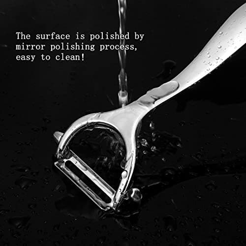 Set of 2 Stainless Steel Vegetable Peeler,Y-Shaped and I-Shaped Stainless Steel Peelers For Potatoes, All Fruits & Veggies¡­ 7