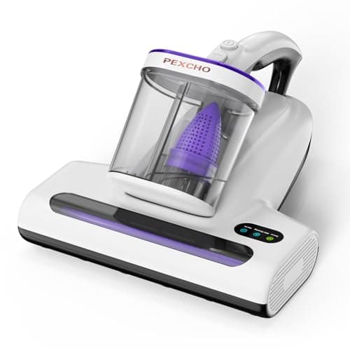 PEXCHO Handheld Vacuum Cleaner for Bed White