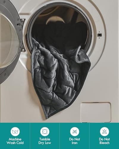 Kaisa Weighted Lap Blanket 5 lbs 23" x 29", Cozy Luxury Crystal Velvet Small Weighted Blanket for Adults, Portable Travel Weighted Blanket for Relaxation, Ideal Gifts for Christmas New Year, Gray 8