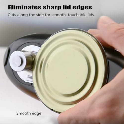 ZEUSORA Electric Can Openers in 2026: Automatic Can Opener Electric with Rechargeable. The Can Opener Creates A Smooth Edge, Making It The Best Gift for Seniors And Kids. (White) 5