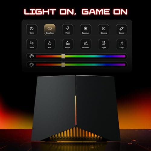 TP-Link Tri-Band BE19000 Wi-Fi 7 Gaming Router Archer GE800 | 12-Stream | 2×10G + 4×2.5G Ports, USB 3.0 | Turbo Acceleration, Dedicated Gaming Port & Panel, RGB Lighting, HomeShield, Free Expert Help 8