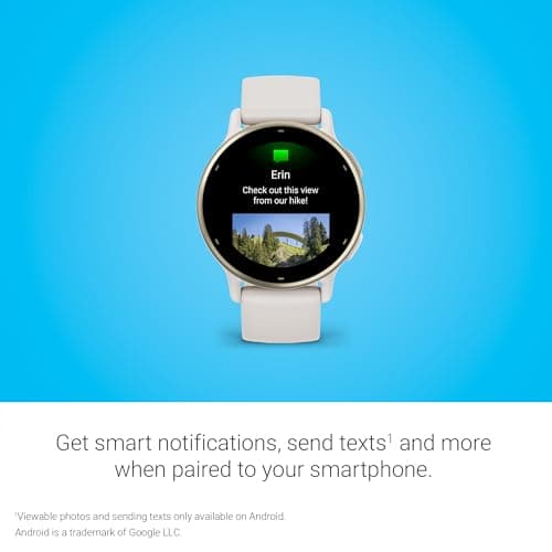 Garmin vívoactive 5, Health and Fitness GPS Smartwatch, AMOLED Display, Up to 11 Days of Battery, Ivory 6