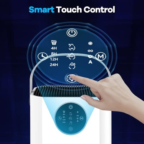 DAESUNG Dehumidifiers for Home 60 OZ, 2025 New Quiet Dehumidifier for Small Bedroom with Sleep Mode, Auto Shut Off, Timer, Portable Dehumidifier Small for Bathroom/Livingroom/RV/Closet/Camper 7