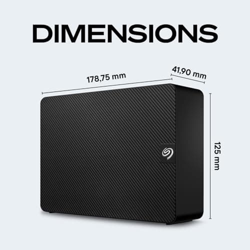 Seagate Expansion 18TB External Hard Drive HDD - USB 3.0, with Rescue Data Recovery Services (STKP18000402) 8