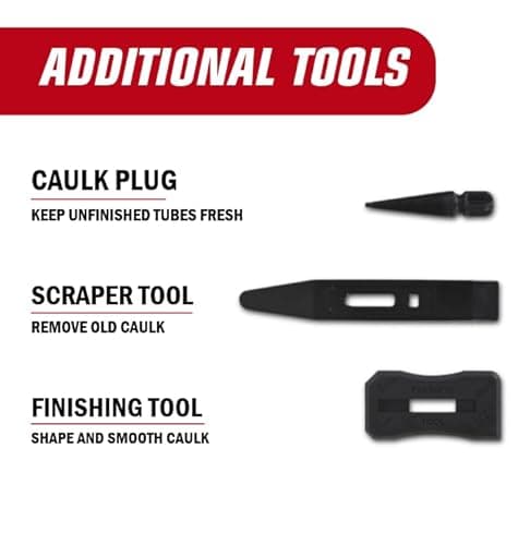 Newborn 930-GTD Drip-Free Smooth Hex Rod Cradle Caulking Gun with Gator Trigger Comfort Grip, 1/10 Gallon Cartridge, 10:1 Thrust Ratio 7