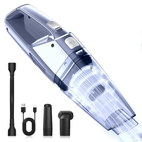 Bossdan Handheld Vacuum Cordless – Car Vac Portable with 8KPA & Multi Accessories