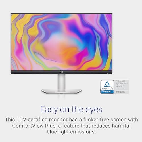 Dell S2722QC Monitor - 27 inch 4K USB-C , UHD (3840 x 2160) Display, 60Hz Refresh Rate, 8MS Grey-to-Grey Response Time, Built-in Dual 3W Speakers, 1.07 Billion Colors - Platinum Silver 5