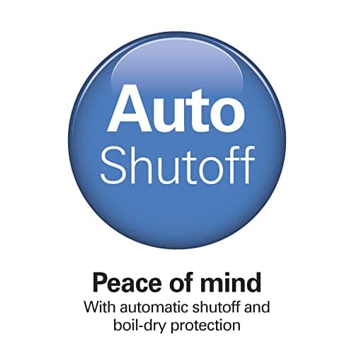 Hamilton Beach 1.7 Liter Temperature Control Electric Kettle, Water Boiler & Heater, Fast Boiling 1500 Watts, BPA Free, Cordless, Auto-Shutoff and Boil-Dry Protection, Stainless Steel (41020R) 7