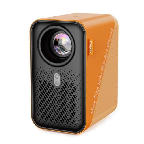 Caydo P1 Art Projector with Exclusive Drawing App for Artists, Portable Auto Focus & Keystone LED Projector for Drawing and Tracing, 4K Support, 100’’ Display, Compatible with iOS/Android, Upgraded