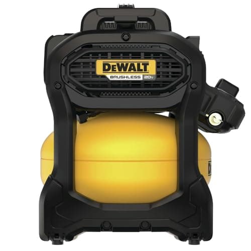 DEWALT 20V MAX* Portable Cordless Air Compressor Kit, 2.5 Gallons, 140 PSI, Brushless with Battery & Charger (DCC2520T1) 5