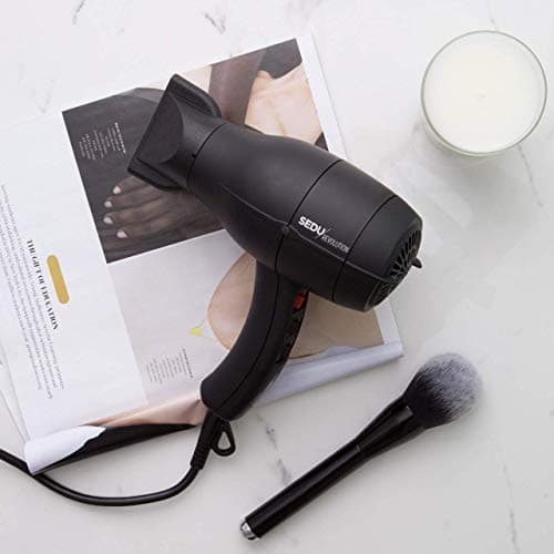 Sedu Revolution PRO 4000i Hair Dryer - Ceramic & Tourmaline Technology - Ionic Generator - 1875 Watts (Black) 5