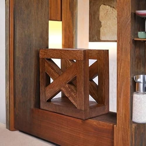 EDHAS Wooden Paper Napkin Holder, Napkin Storage Dispenser For Tables Kitchen Office Accessories for Restaurants, Dining Home Décor (5" x 3" x 5") 5